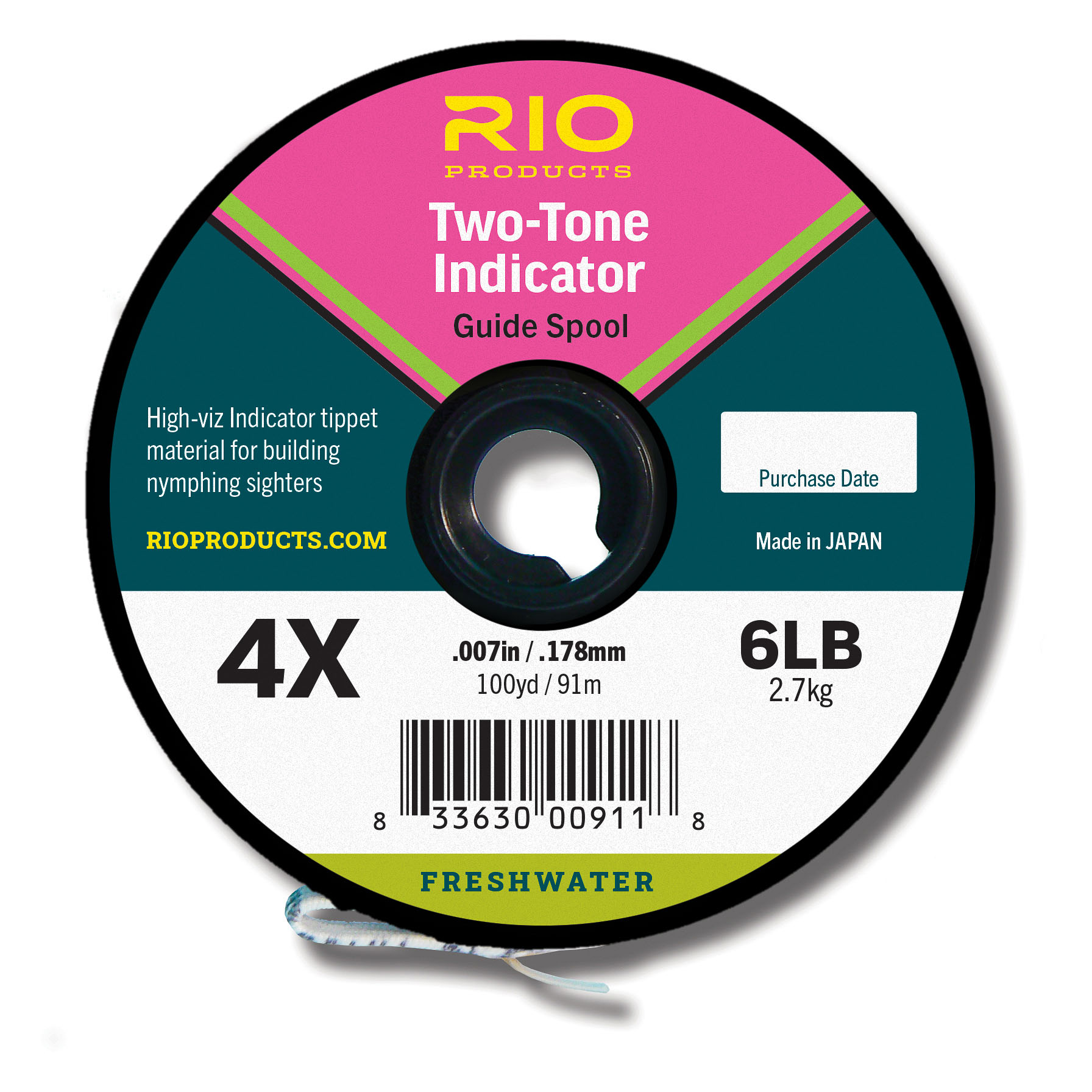 FW_TwoTone_Indicator_MC_Guide_Spool-1-1.jpg RIO Freshwater 2-Tone Indicator Tippet - Fin & Game