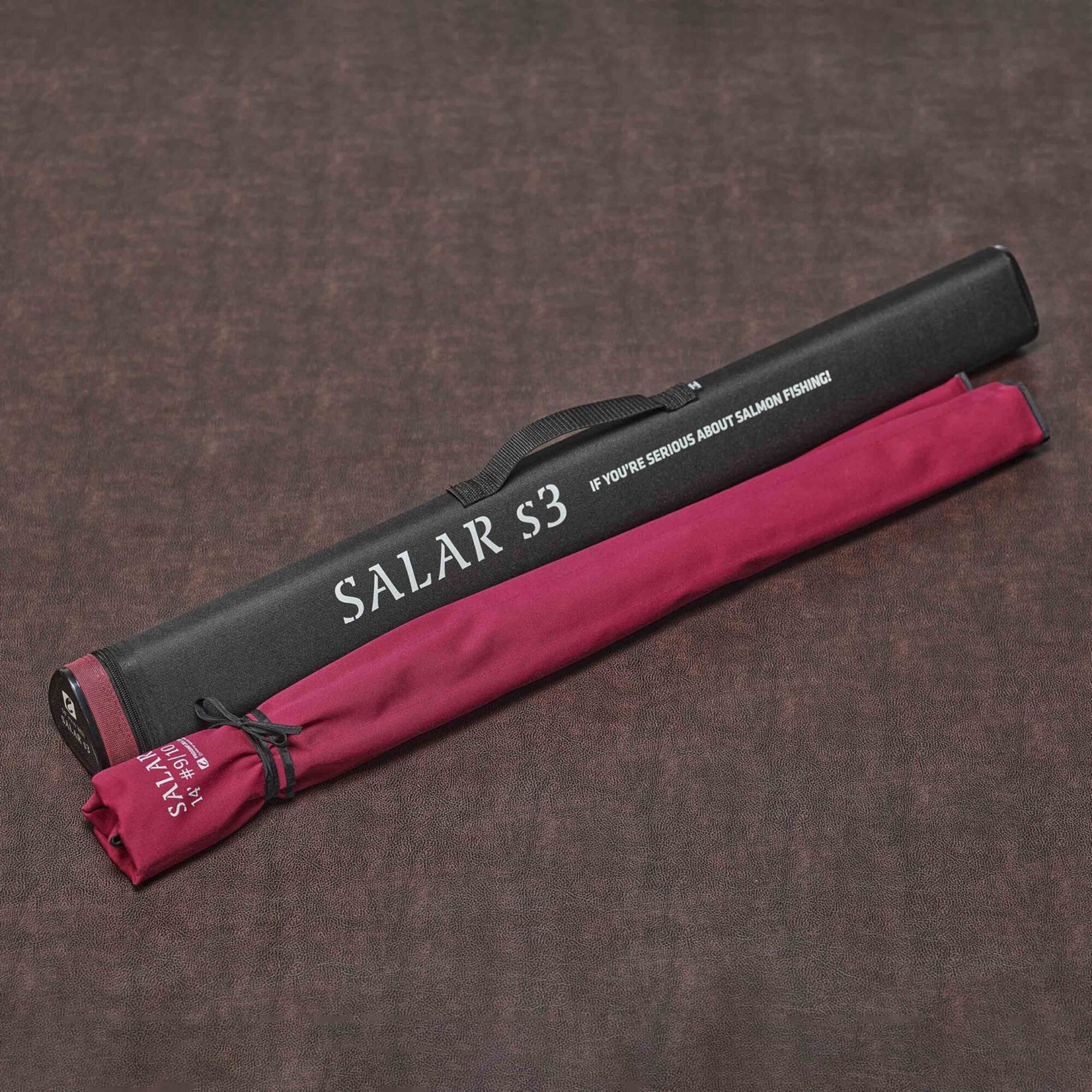 Frodin Salar S3 SH Fly Rod Product Image of rod tube packaging