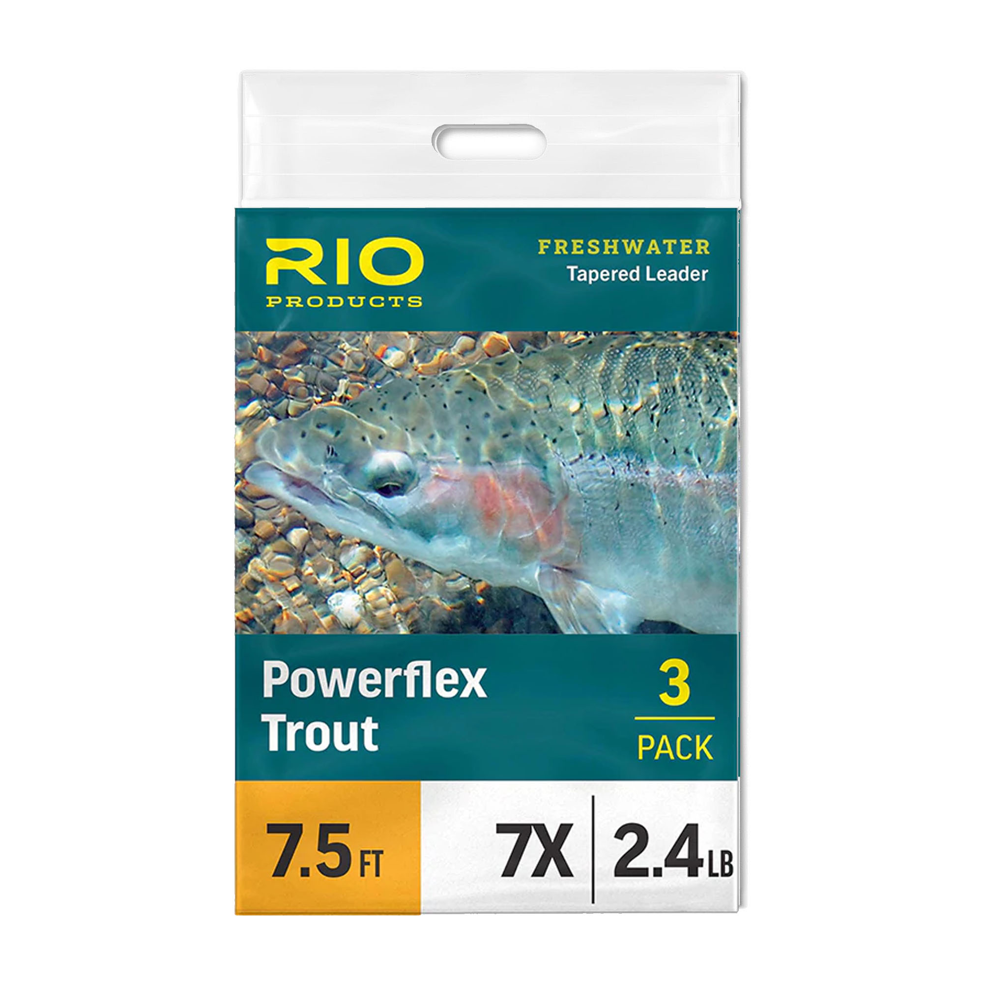 Powerflex-Trout-Leader-1.jpg RIO Powerflex Tapered Leaders 9′ - Fin & Game