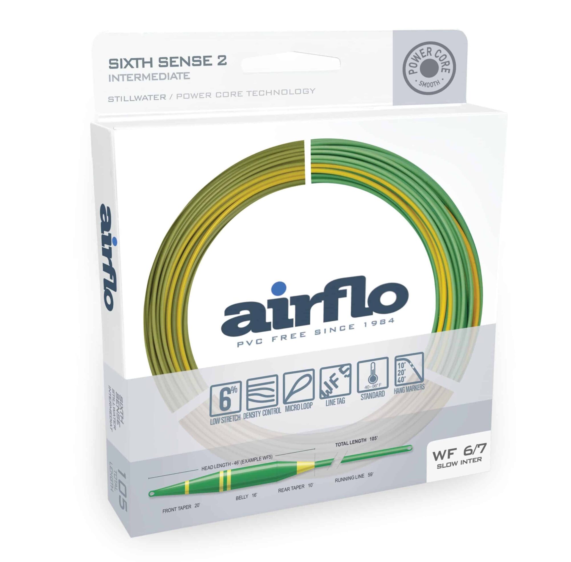SS2-INTER copy Airflo Sixth Sense 2.0 Intermediate Fly Line - Fin & Game