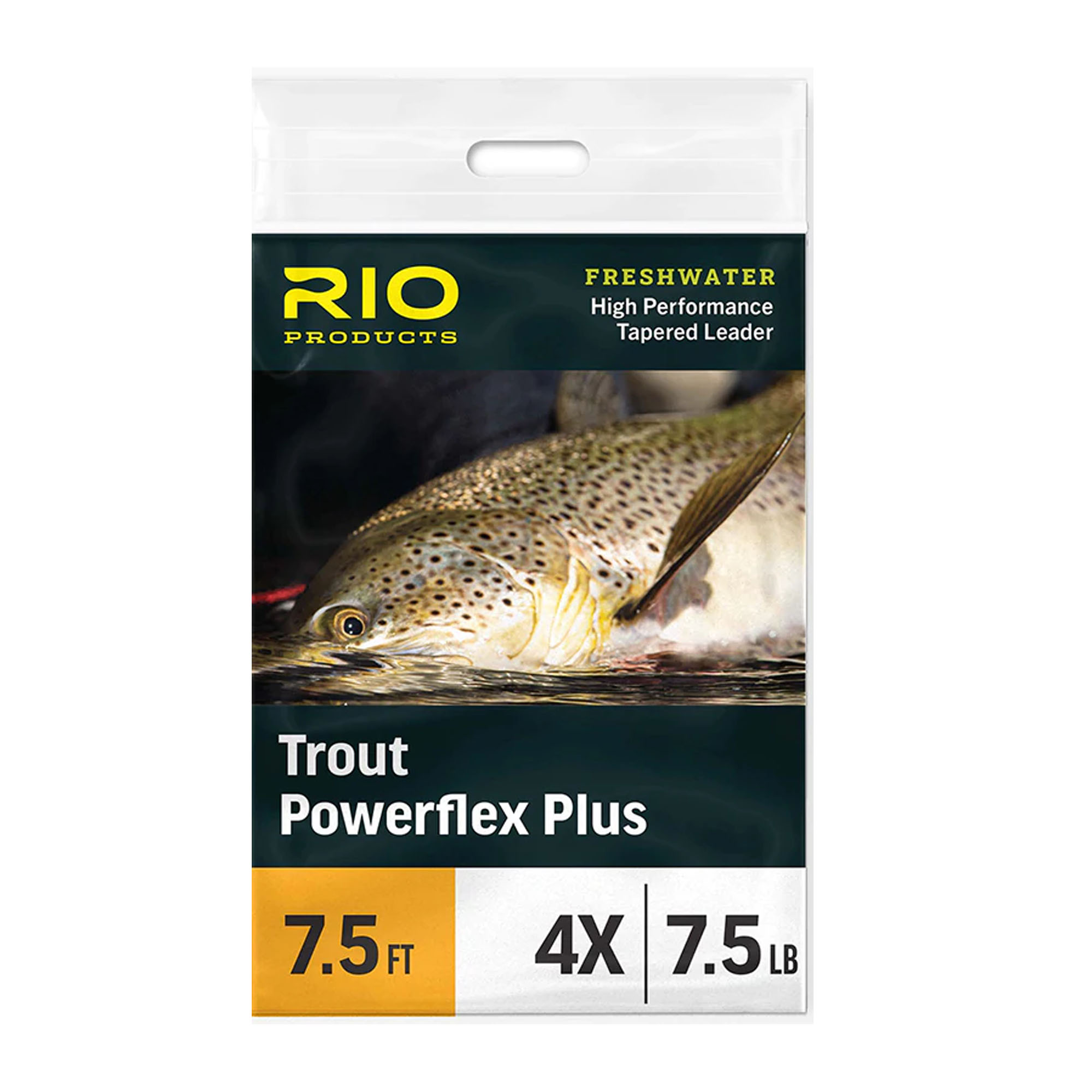 Trout-Powerfelx-Plus-Leader-1.jpg RIO Powerflex Plus Tapered Leader Twin Pack - Fin & Game