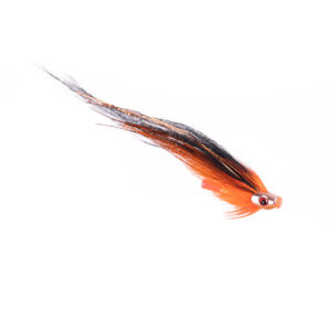 Atlantic Flies Orange Sunray Skull Head Tube - Fin & Game