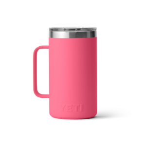 YETI Rambler 24oz Mug - Tropical Pink - Image 3