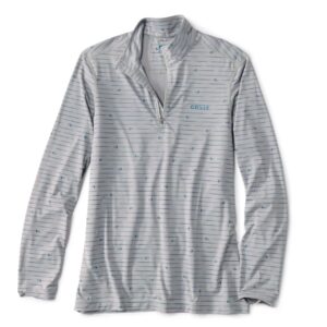 Orvis Sun Defense Quarter Zip Print - Fin & Game