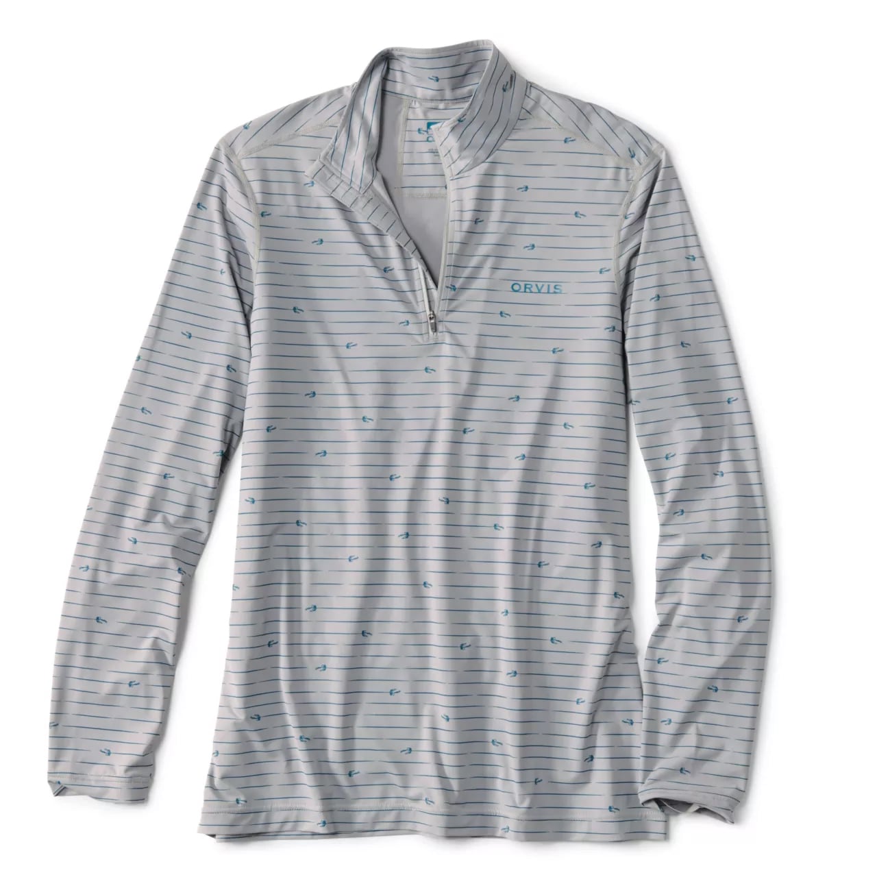 Sun Defense Quarte Zip copy Orvis Sun Defense Quarter Zip Print - Fin & Game