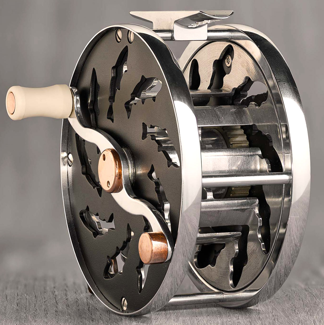 Frodin Salar Wild Salmon Series Fly Reel Product Image Side