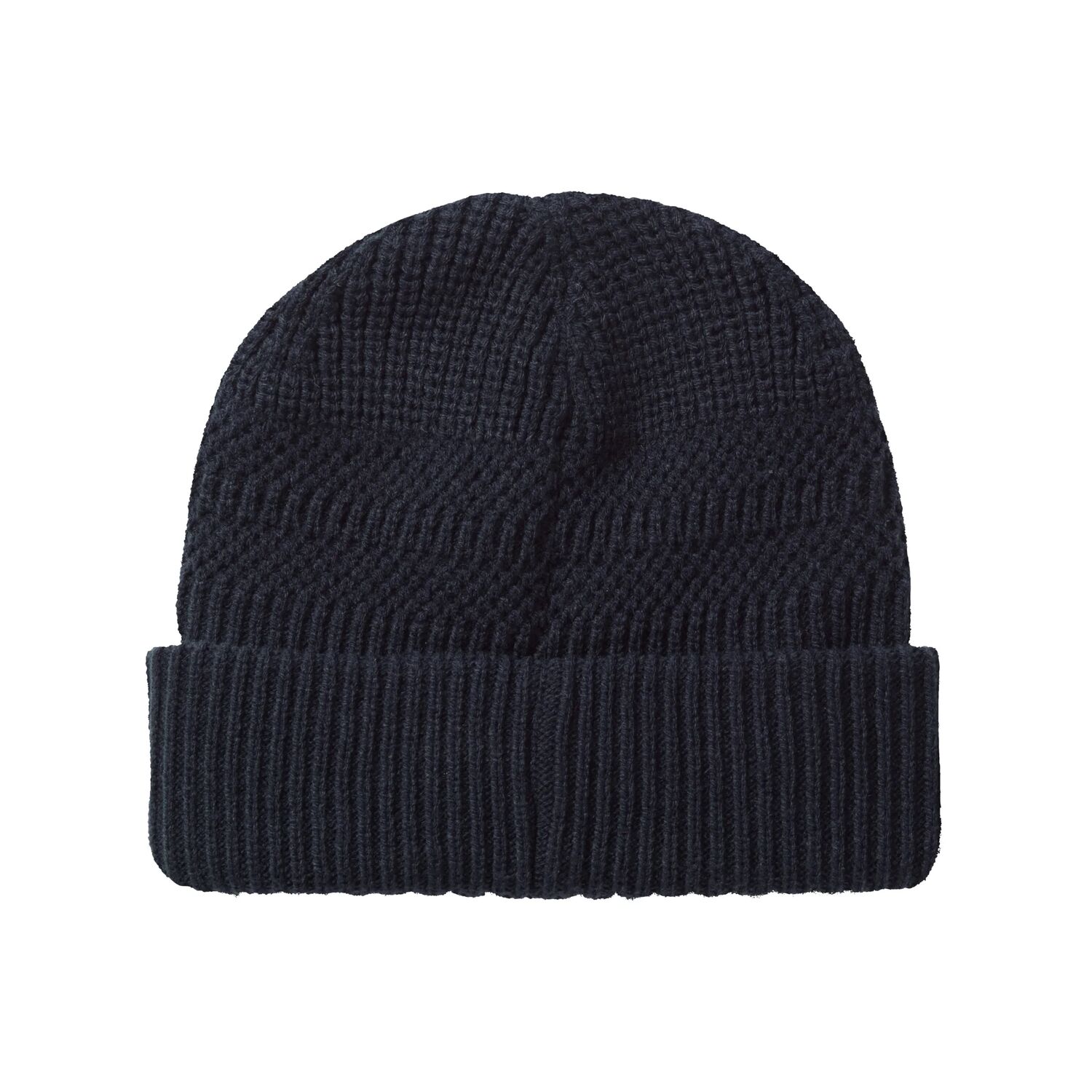 Sealskinz Gressenhall Waterproof Cold Weather Textured Stripe Roll Cuff Beanie – Navy - Fin & Game