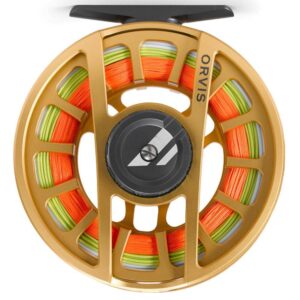 Orvis Hydros Fly Reel – Matte Gold - Fin & Game