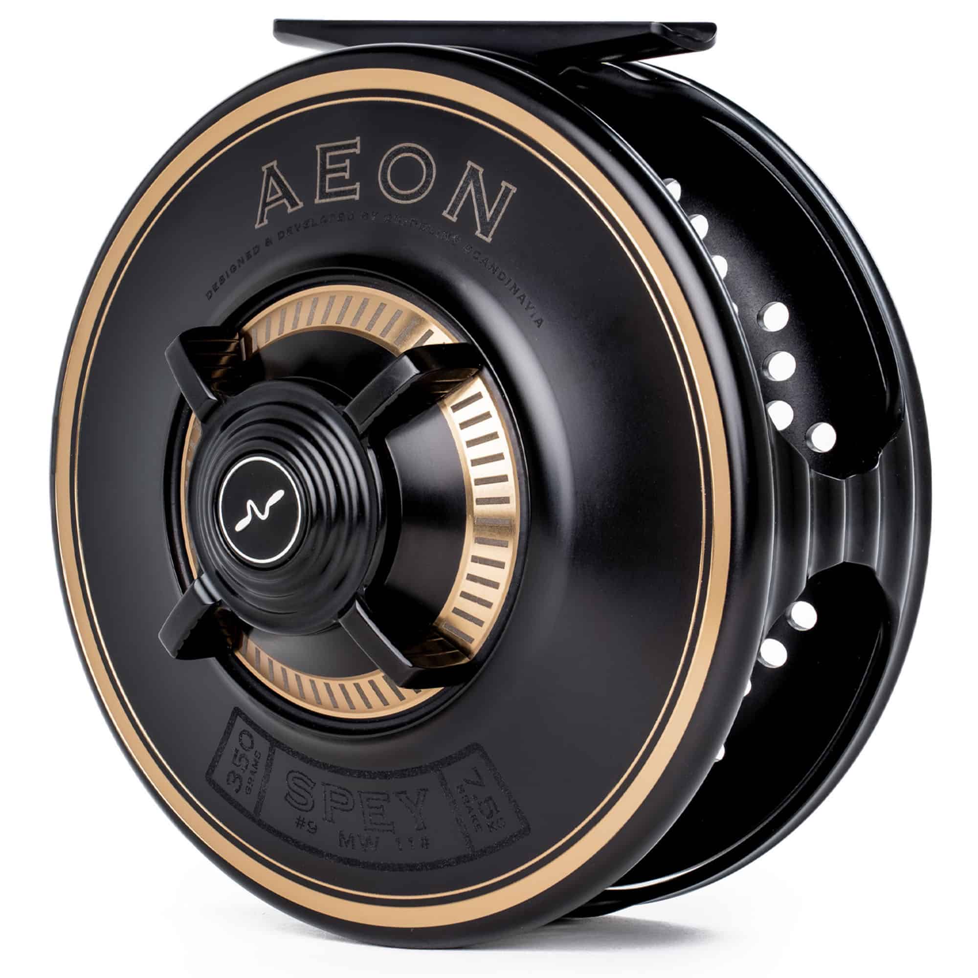 Guideline Aeon Fly Reel Studio Image Gold Side View
