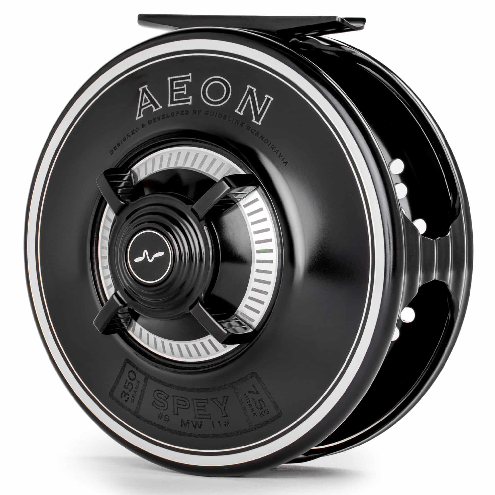 Guideline Aeon Fly Reel Studio Image Silver Side View