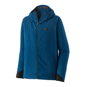 Patagonia Men’s R1 Techface Fitz Roy Trout Hoodie – Lagom Blue - Fin & Game
