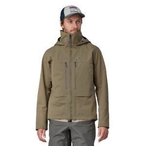 Patagonia Men’s Swiftcurrent Wading Jacket – Sage Khaki - Fin & Game