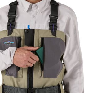 Patagonia Mens Swiftcurrent Traverse Zip Front Waders Product Image Detail