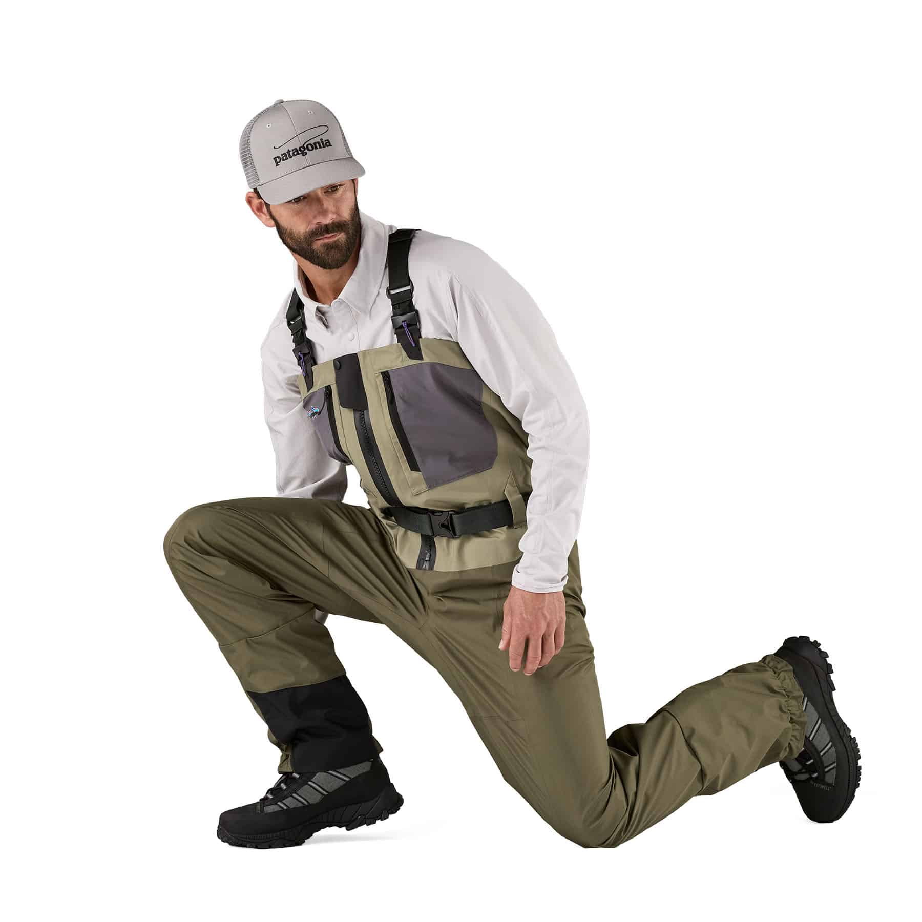 Patagonia Men’s Swiftcurrent Traverse Zip Front Waders - Fin & Game