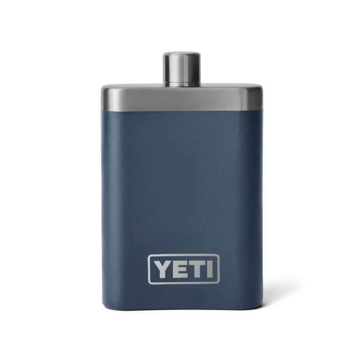 YETI Rambler Flask – Navy - Fin & Game