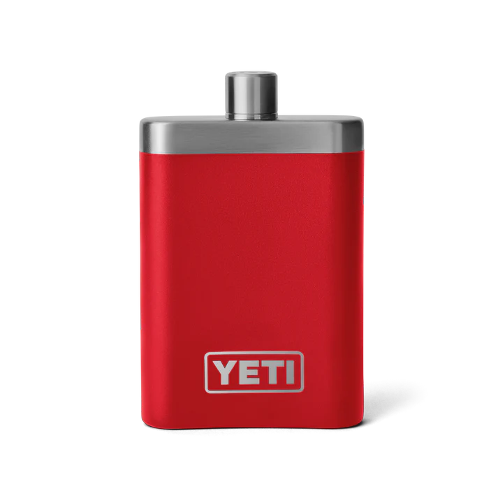 YETI Rambler Flask – Rescue Red - Fin & Game