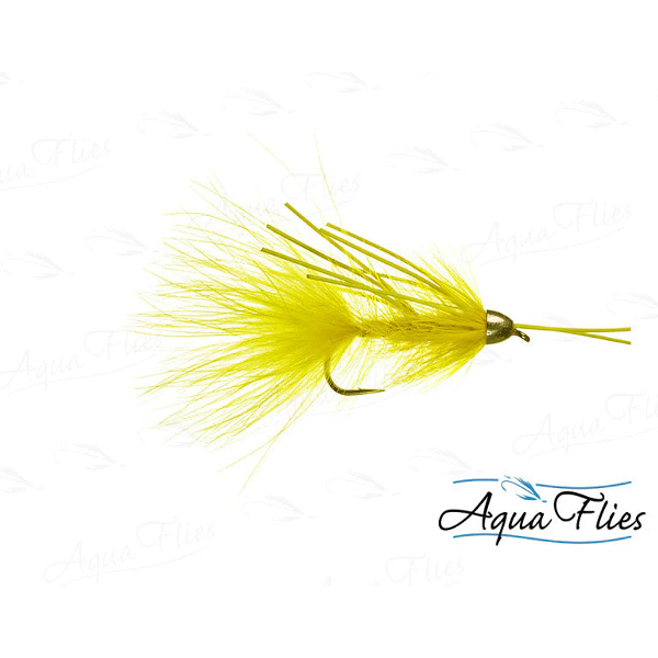 Aqua Flies TDF Cone Yellow Yummy - Fin & Game