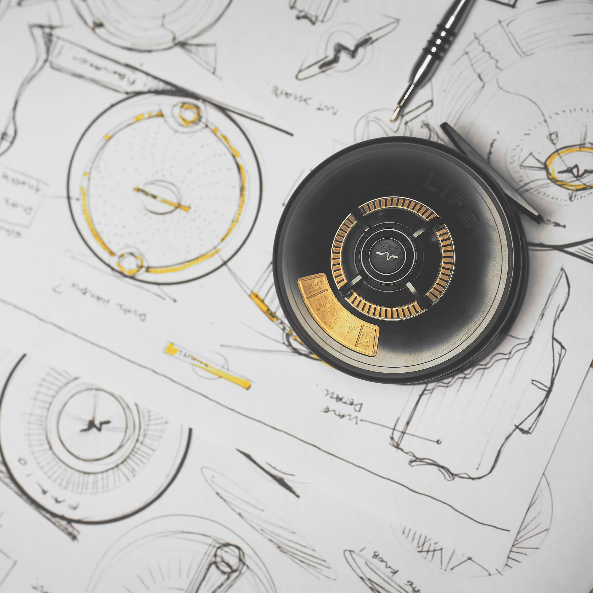 The Guideline Aeon Fly Reel - superior craftsmanship and innovative design available to buy at Fin & Game