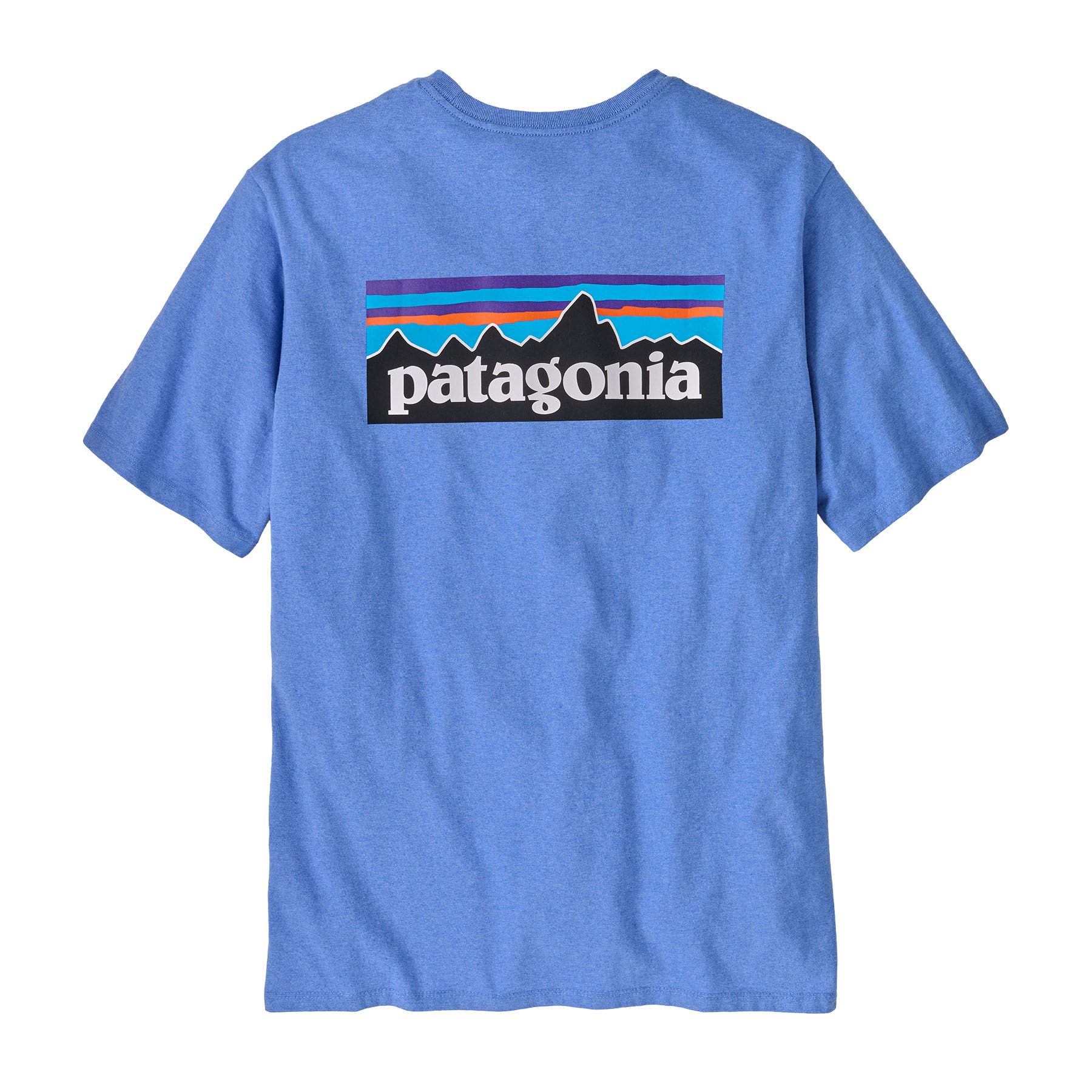 Patagonia Men’s P-6 Logo Responsibili-Tee – Medium, Abundant Blue - Fin & Game
