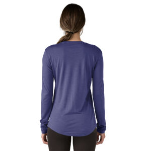 Patagonia Womens L/S Cap Cool Merino Blend Graphic Shirt - Fin & Game