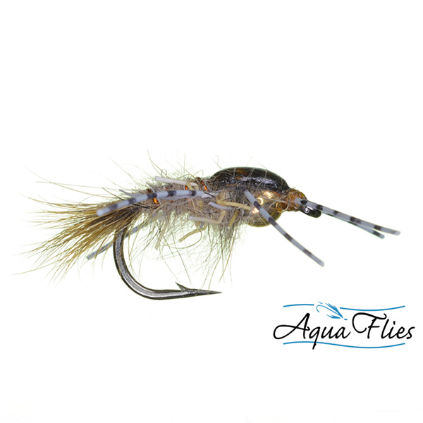 Aqua Flies TDF Bead Abdomen Hareâs Ear - Fin & Game