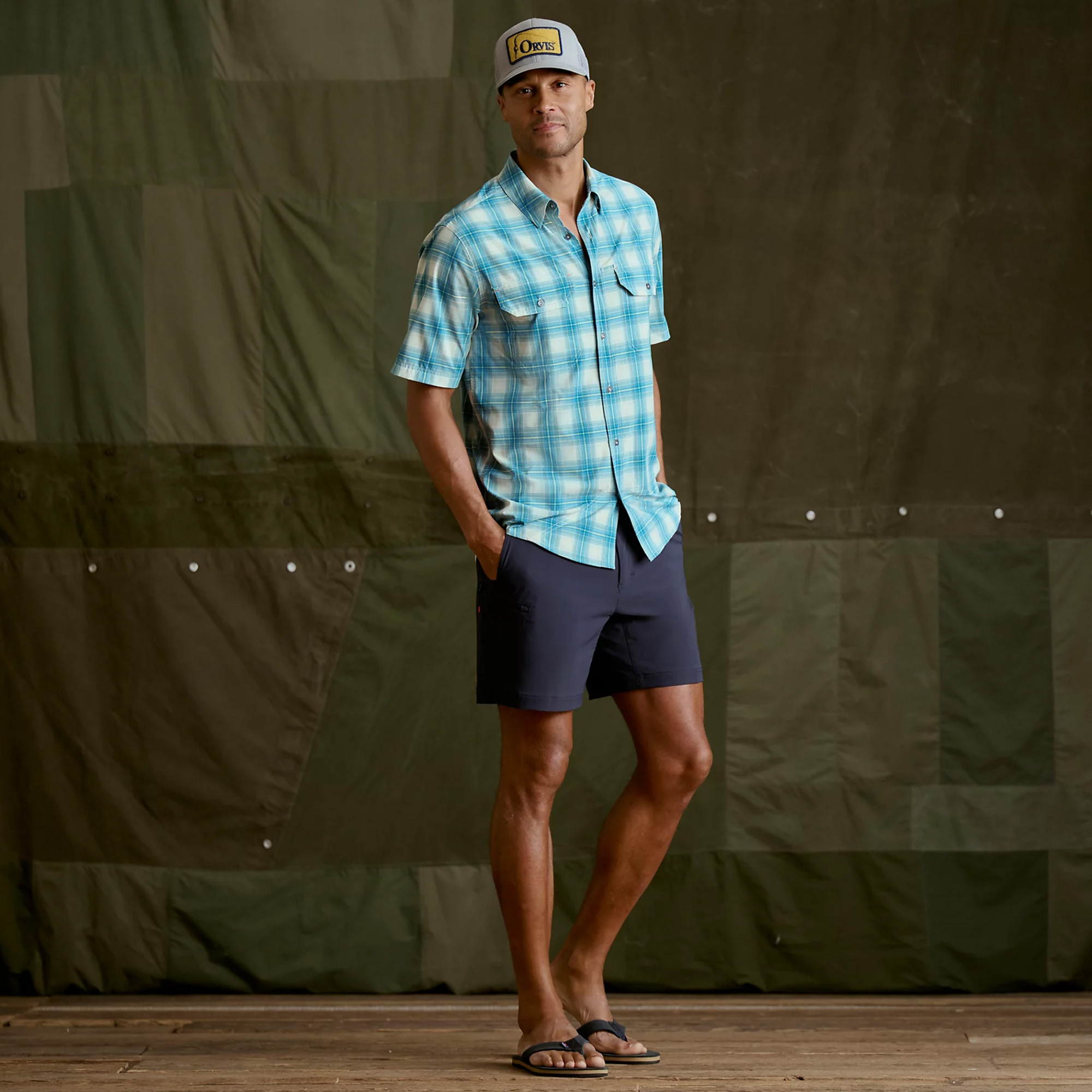 Orvis Stonefly Ss Plaid Shirt - Fin & Game