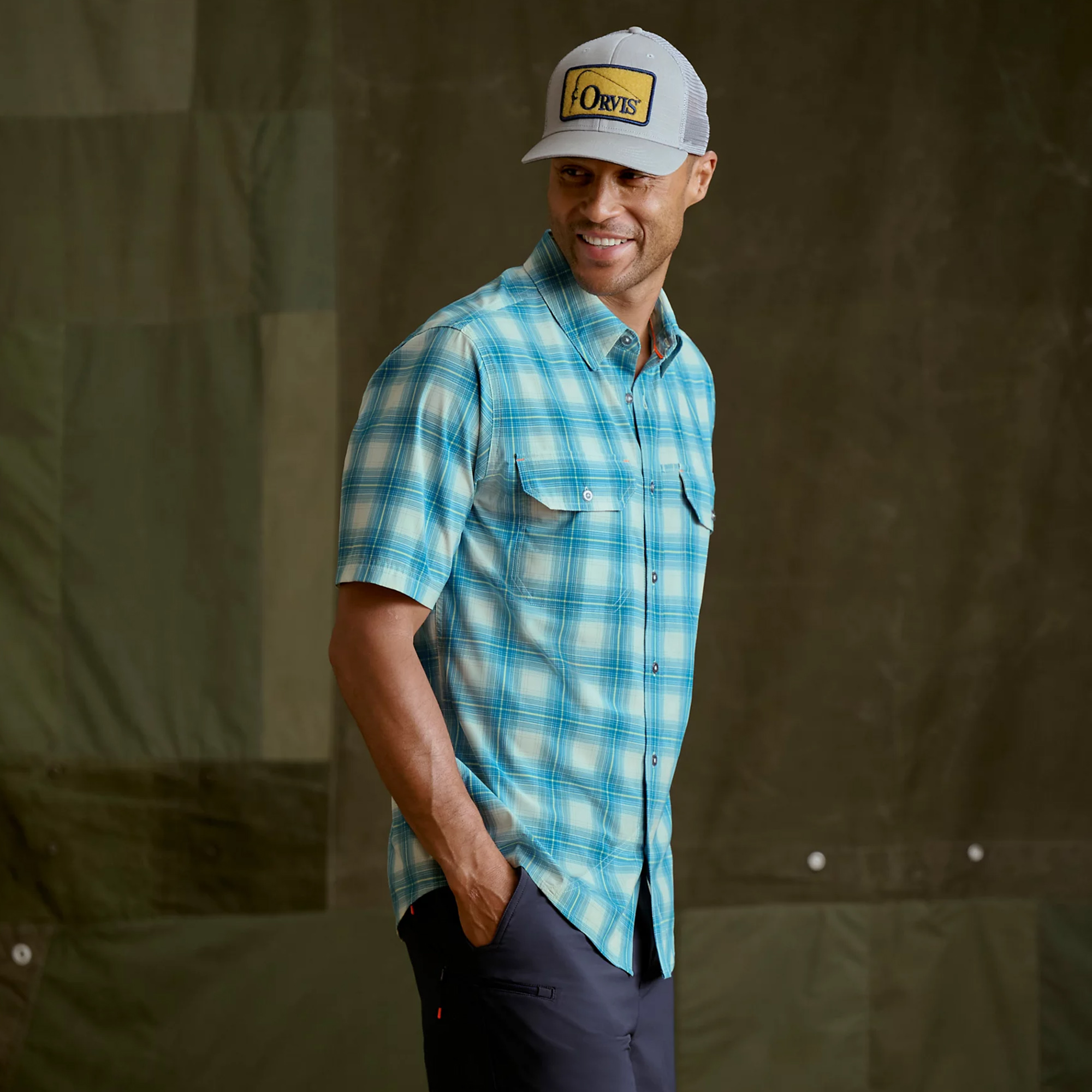 Orvis Stonefly Ss Plaid Shirt - Fin & Game