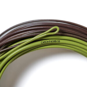 Frodin Salar Catch Shooting Head Line printing close up