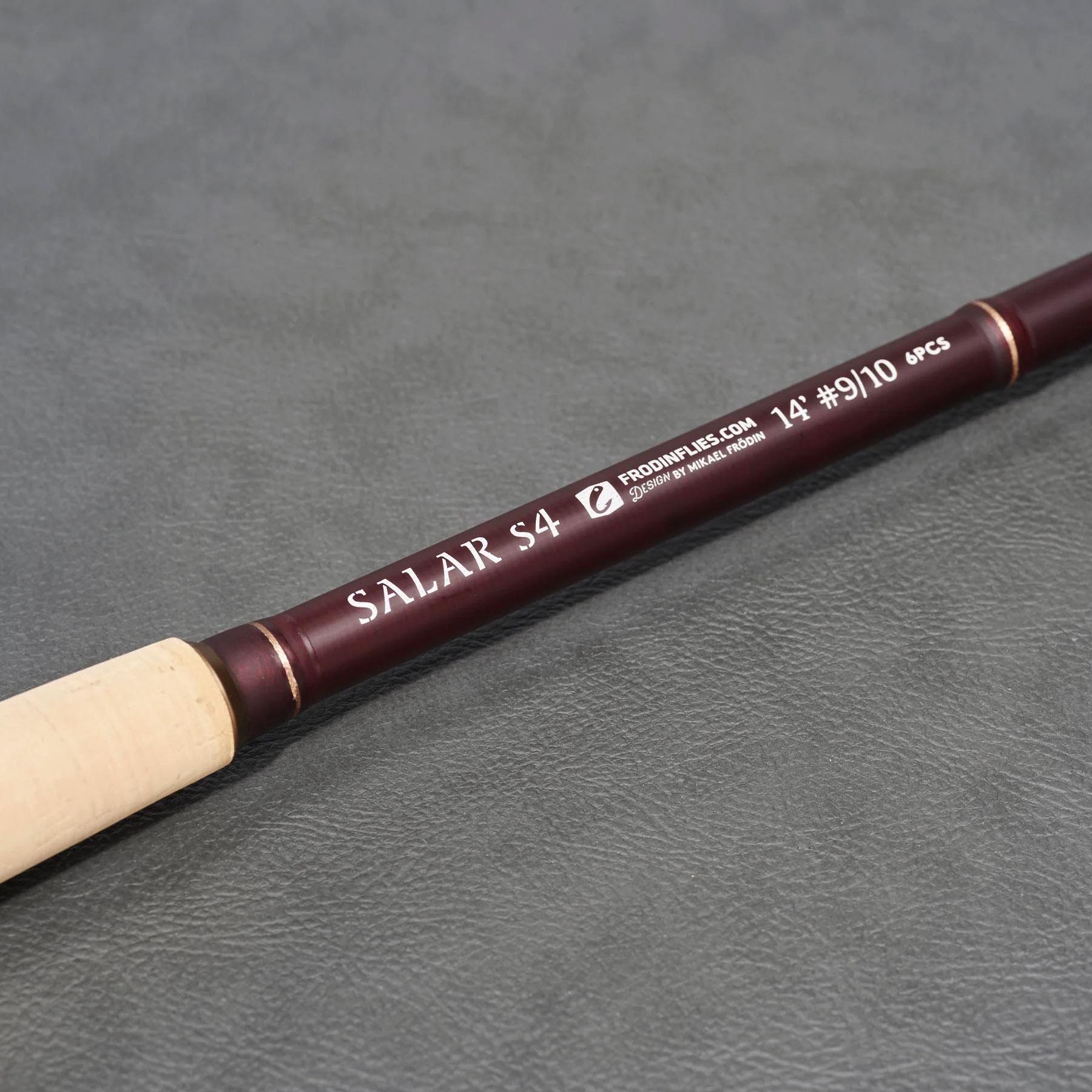 Frodin Salar S4 DH Fly Rod product Image logo detail