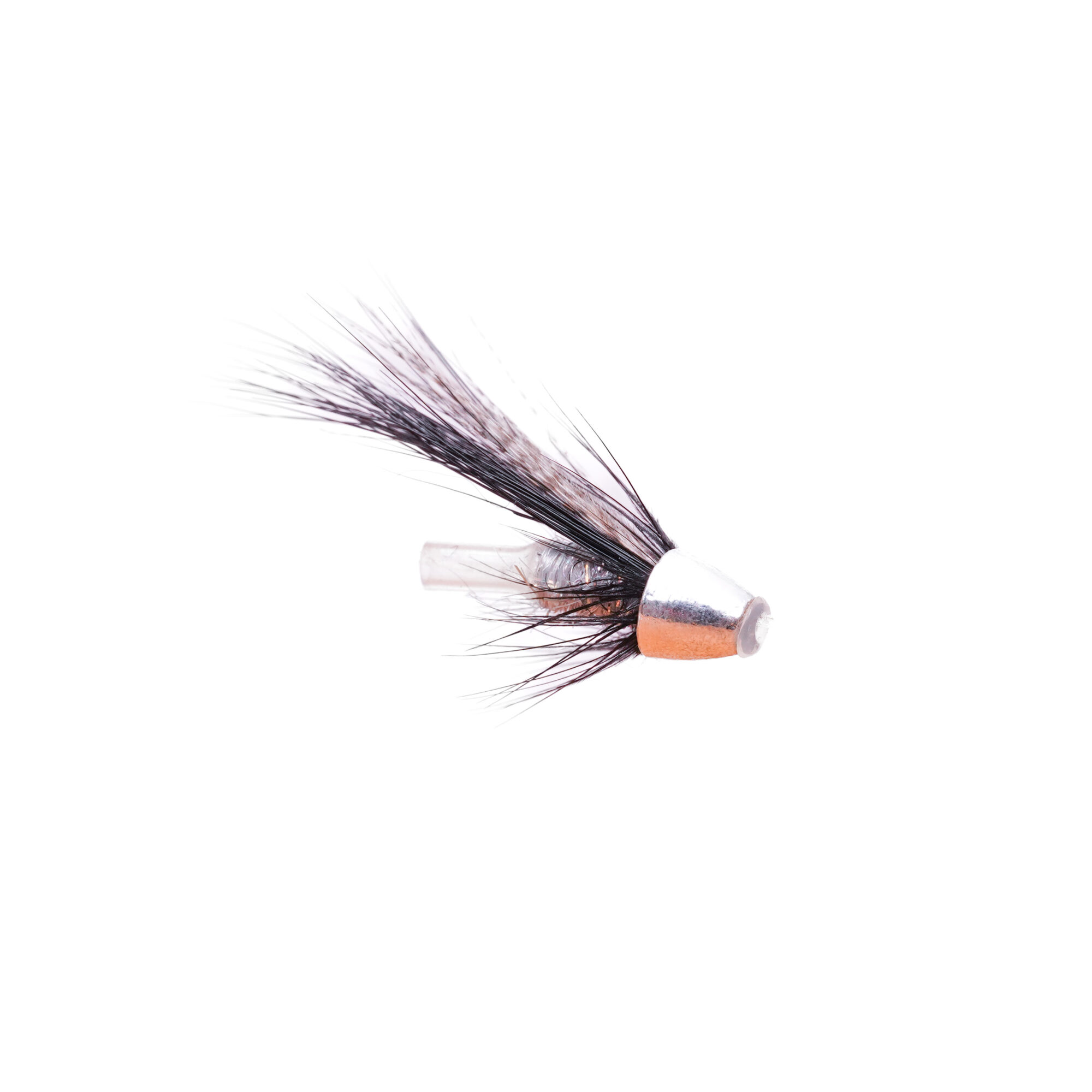 Atlantic Flies Teal & Black Micro Tungsten Cone-12 Product image of Teal and Black Icelandic Mirco Tungsten Conehead Atlantic Salmon Fly.
