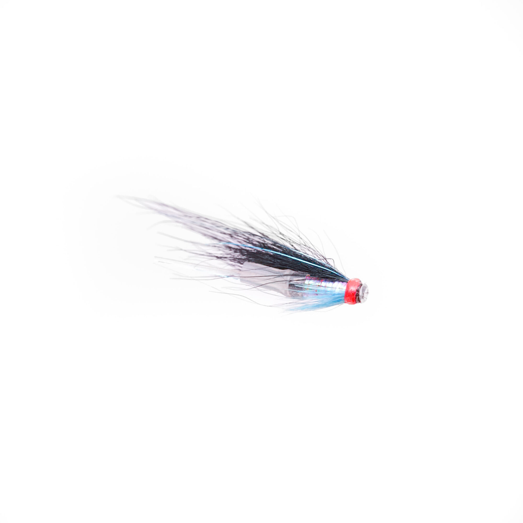 Product image of a Black & Blue Icelandic Steel Micro Atlantic Salmon Fly.