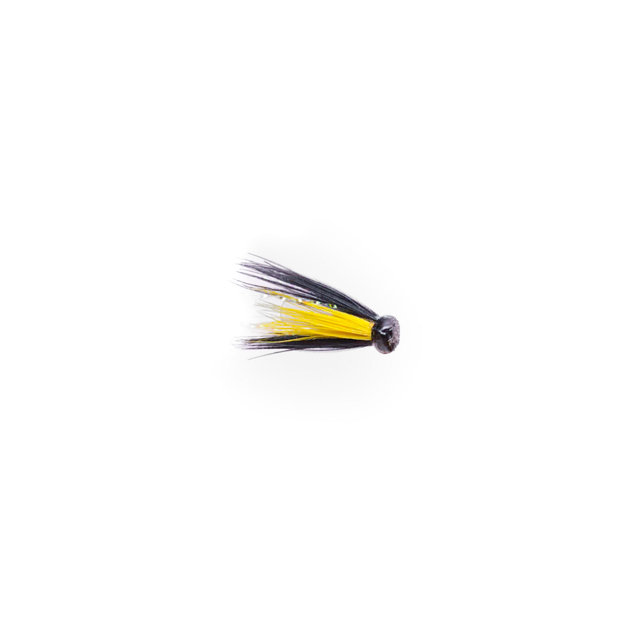 Product image of a Black & Yellow Plastic Micro Tube Atlantic Salmon Fly.