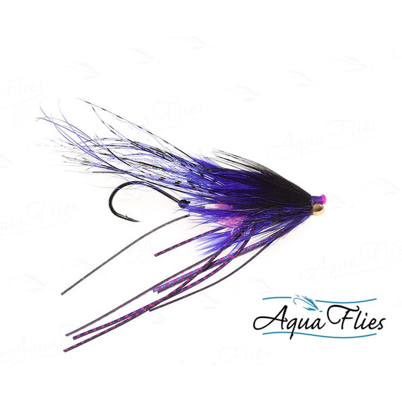 Aqua Flies Stu’s PrawnTruder – Purple - Fin & Game