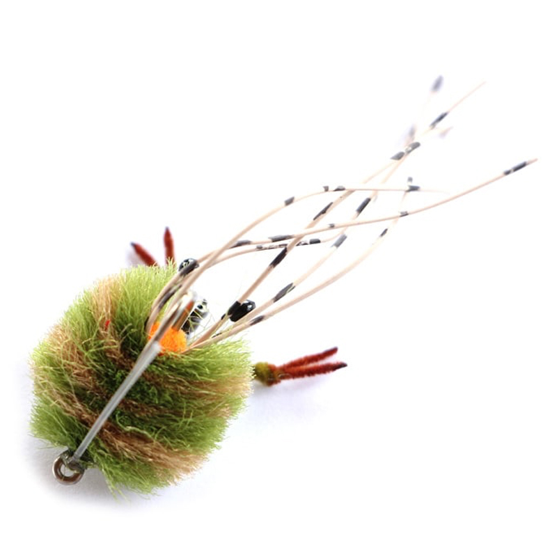 Fulling Mill Gumby Crab – Olive - Fin & Game