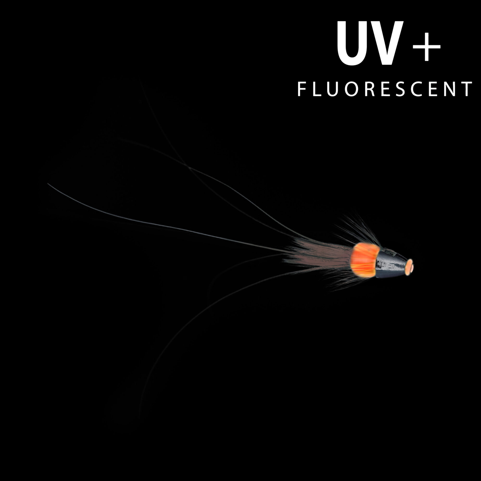 Atlantic Flies UV Tungsten Conehead Fl. Orange Frances - Fin & Game