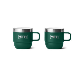 YETI Rambler Espresso 6oz Stackable Mug - Black Forest Green - Image 4