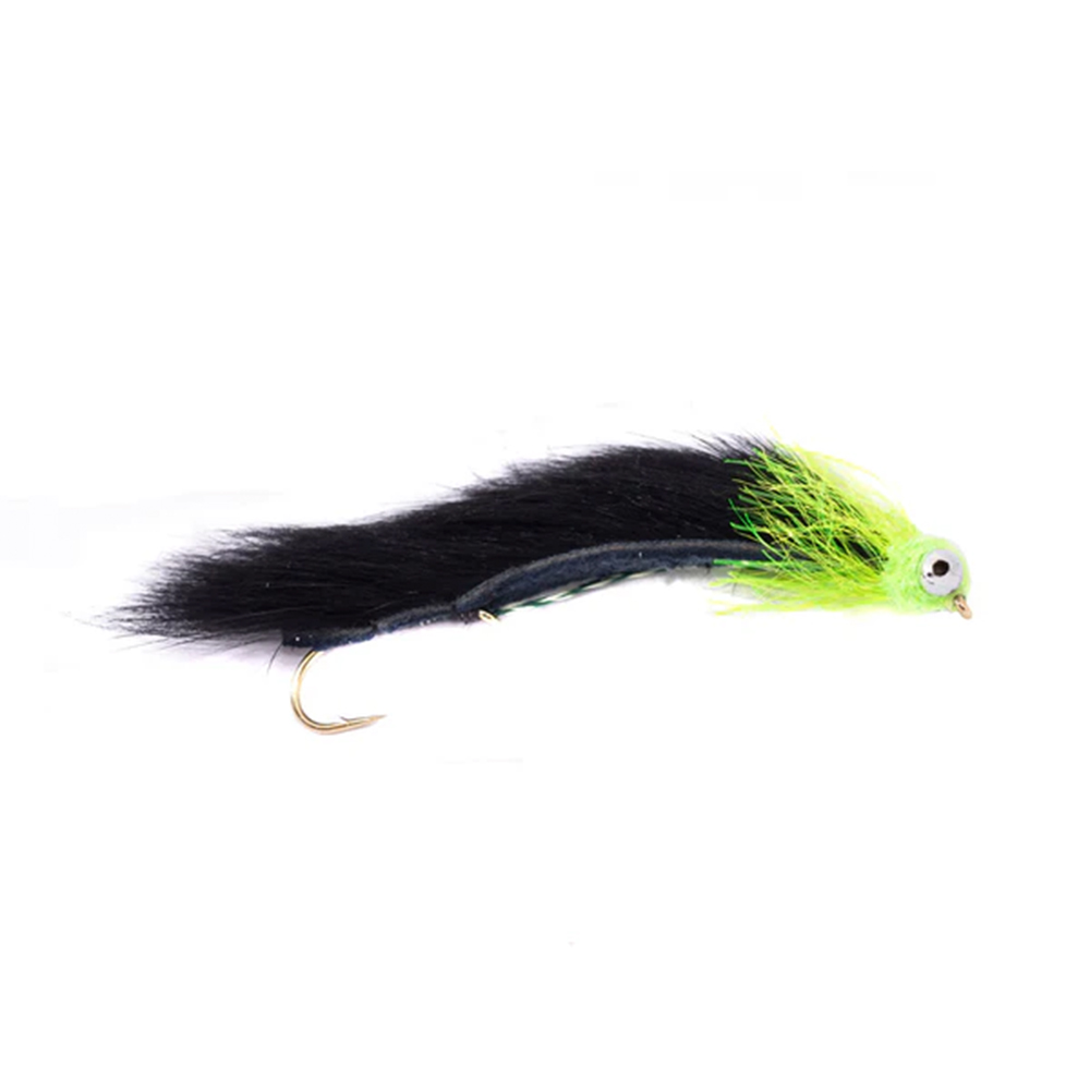 Fario Fly Mini Snake – Black Cat 5cm - Fin & Game