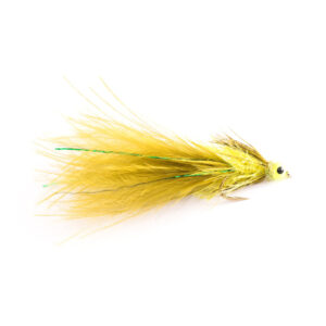 Fario Fly Krystal Damsel – Olive - Fin & Game