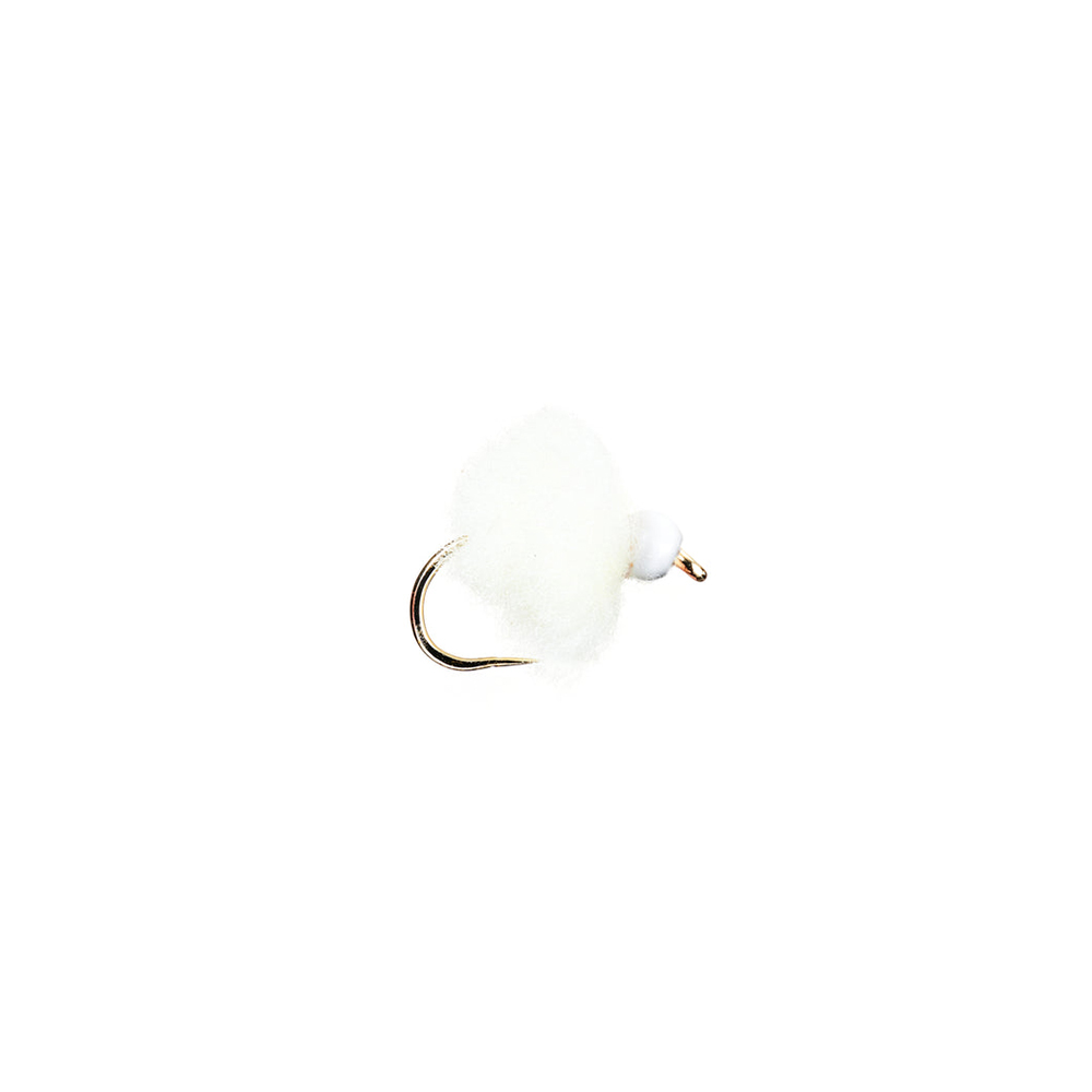 Fario-fly-Egg-White Fario Fly Cheese Egg Barbless - Fin & Game