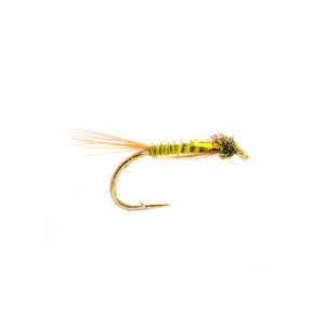 Fario Fly Olive and Sunburst Diawl - Fin & Game