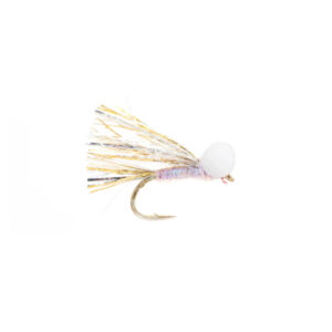 Fario Fly UV Ice Dub Sparkler Booby – White - Fin & Game