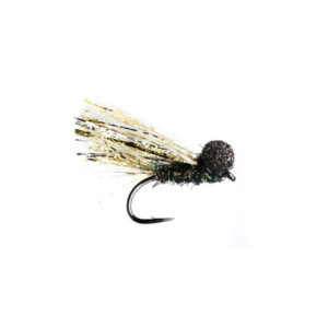 Fario Fly UV Ice Dub Sparkler Booby – Black - Fin & Game