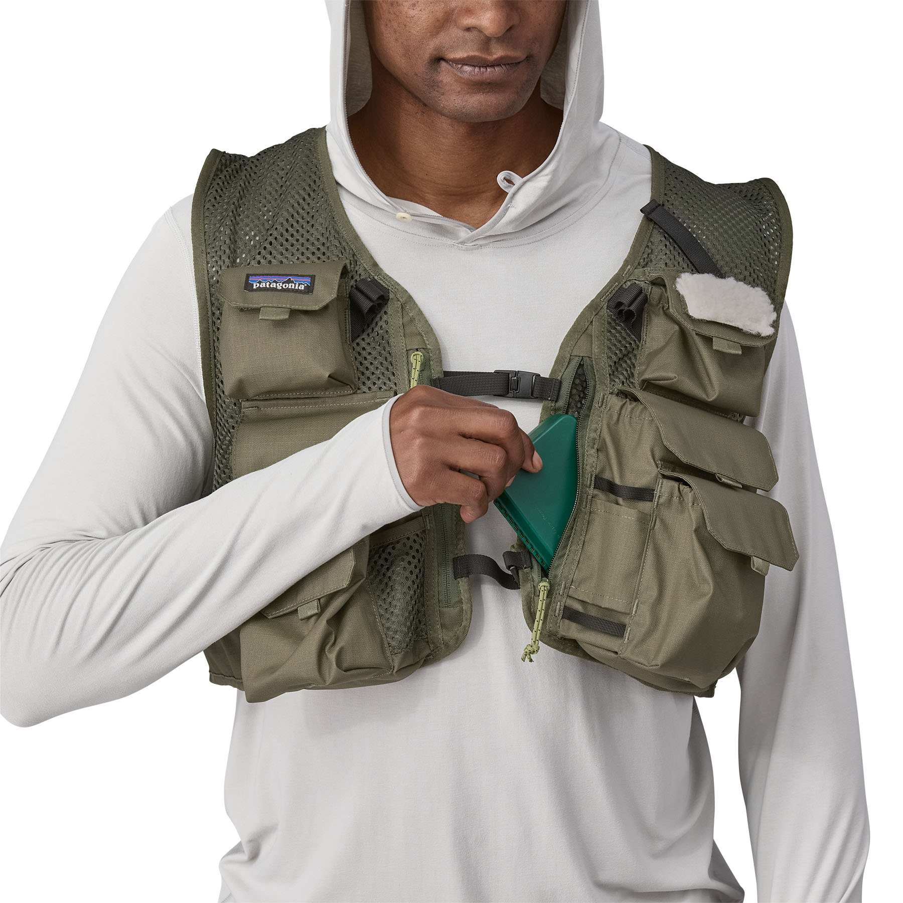 Patagonia Stealth Pack Vest – Basin Green - Fin & Game