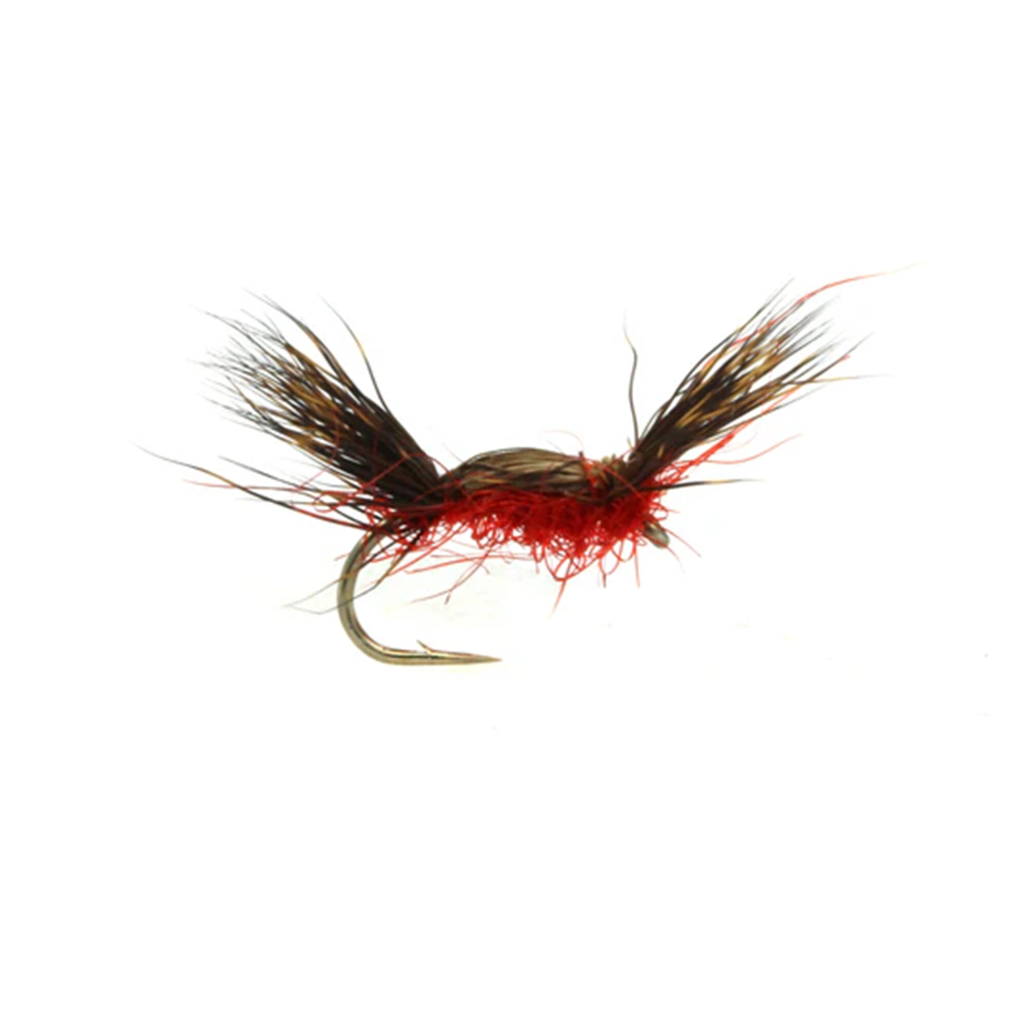 Fario Fly Double Humpy – Red - Fin & Game