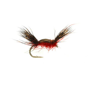 Fario Fly Double Humpy – Red - Fin & Game