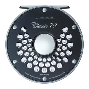 LOOP Classic Fly Reel Ported Back Side