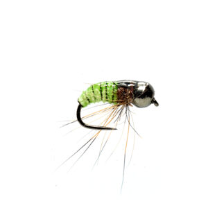 Fulling Mill Croston Car Wash Caddis Green Barbless - Fin & Game