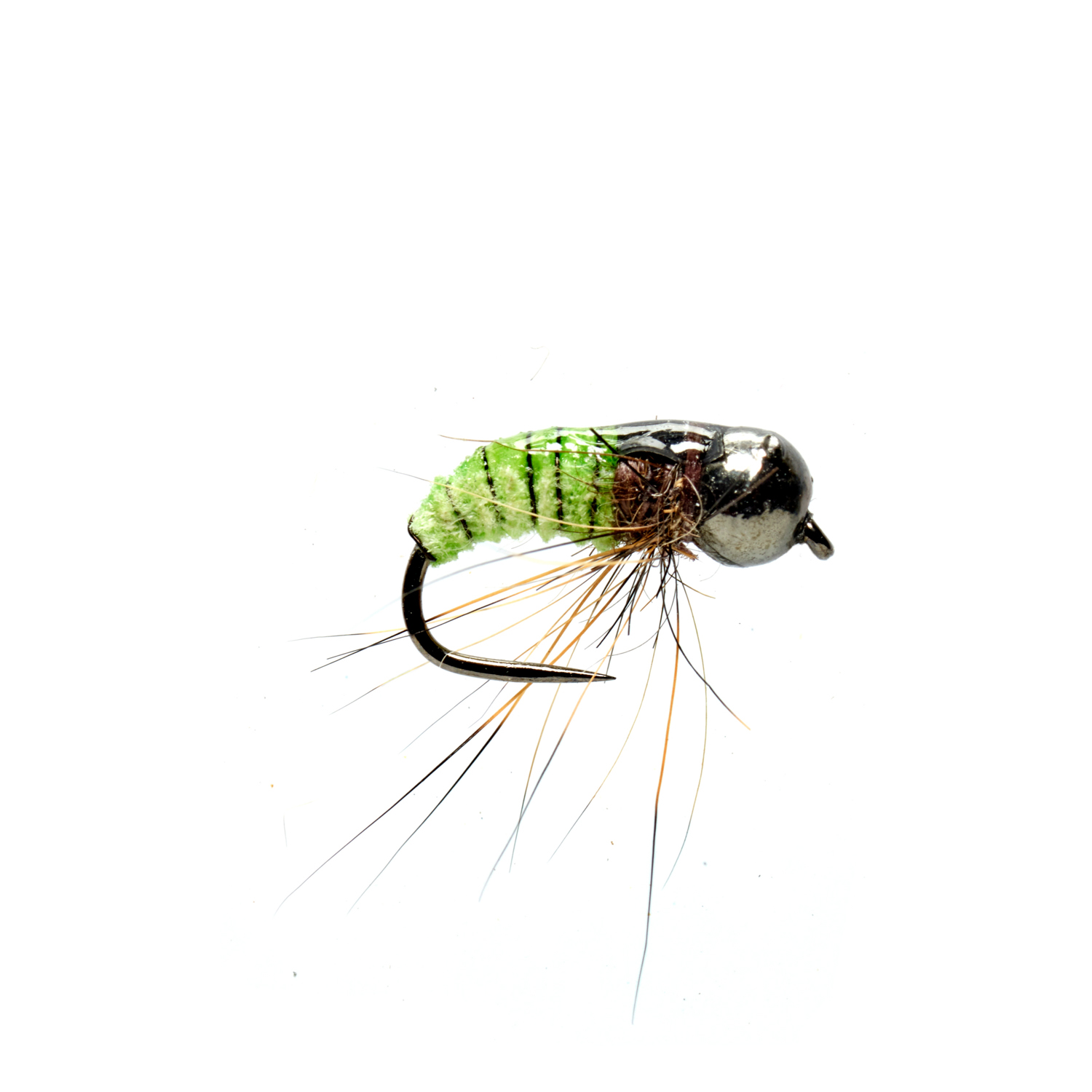 Fulling Mill Croston Car Wash Caddis Green Barbless - Fin & Game