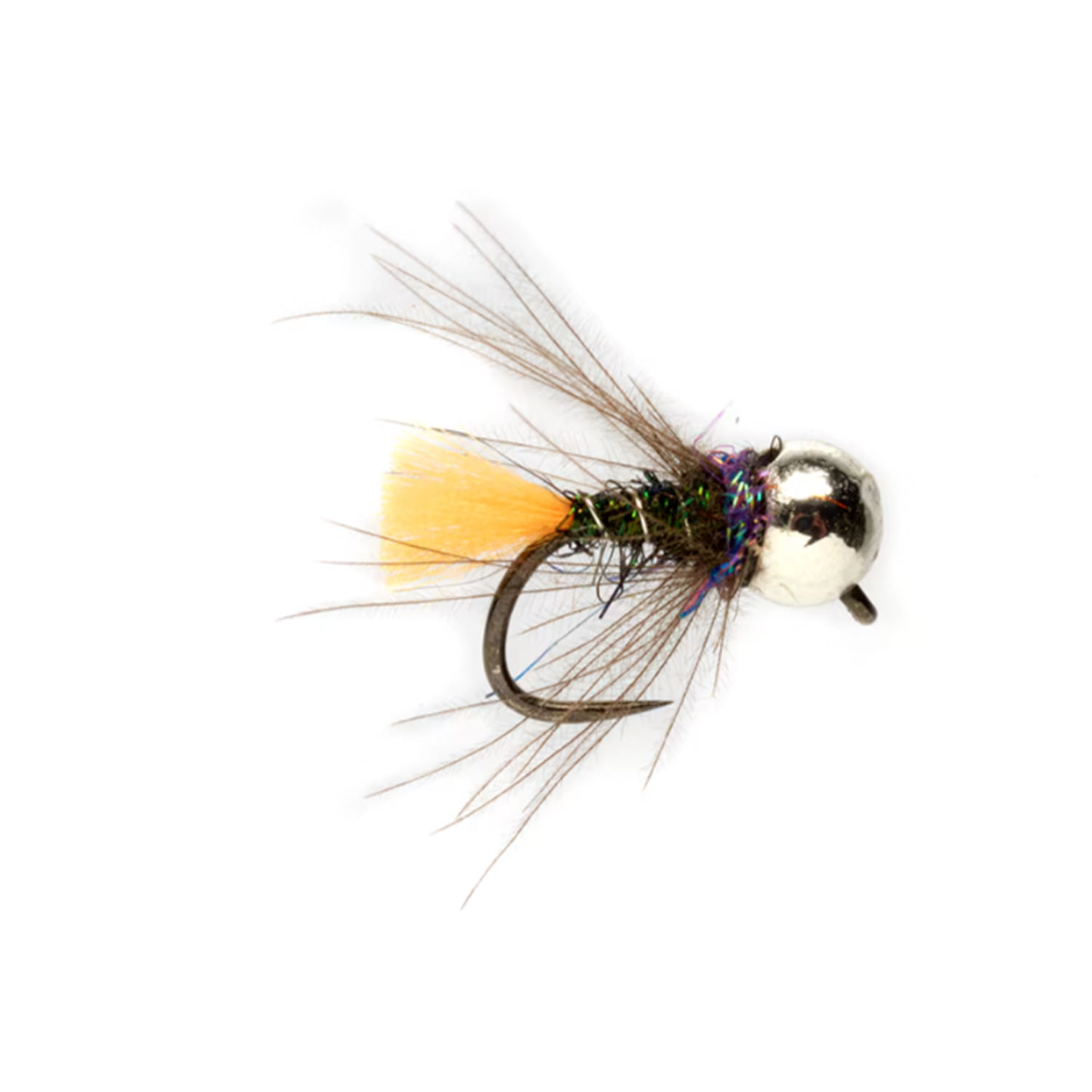 Fulling Mill Micro Orange Tag Barbless - Fin & Game