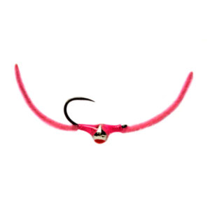 Fulling Mill Croston Chenille Soft Pink Worm Barbless - Fin & Game